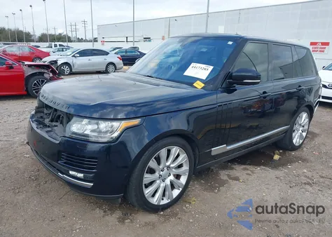 2016 Land Rover Range Rover 5.0L V8 Supercharged из США, поврежденный, VIN SALGS2EF3GA262495